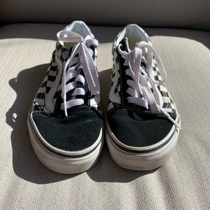 checkered vans